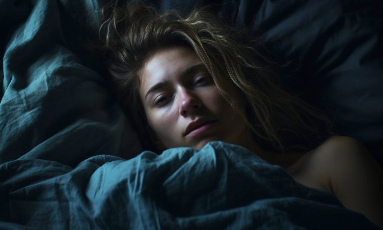 Человек просыпается среди ночи