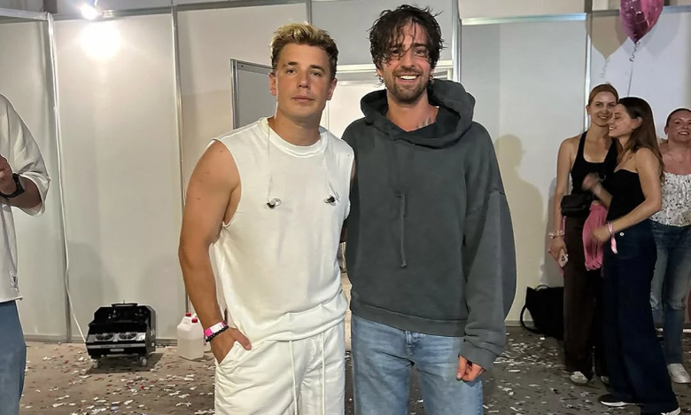 Вадим Олійник та Володимир Дантес на Атласі. Фото із соцмереж