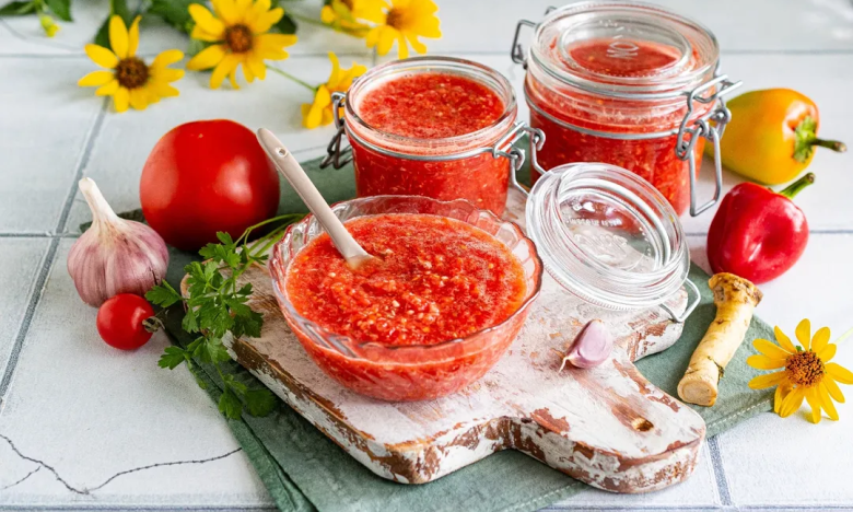 как приготовить сырую аджику