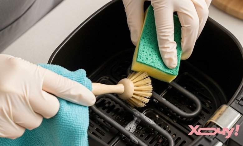 Миття грилю від жиру і бруду