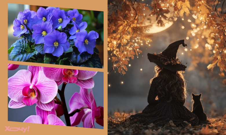 Чому у відьми гинуть фіалки та орхідеї