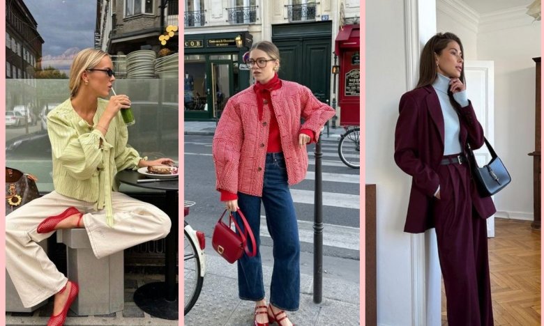 Модные цветовые сочетания в одежде, фото