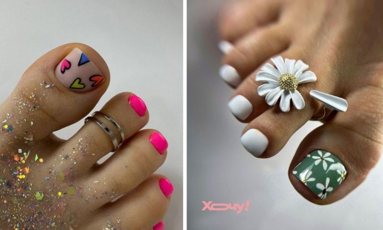 Найгарніший педикюр на літо 2025, ідеї