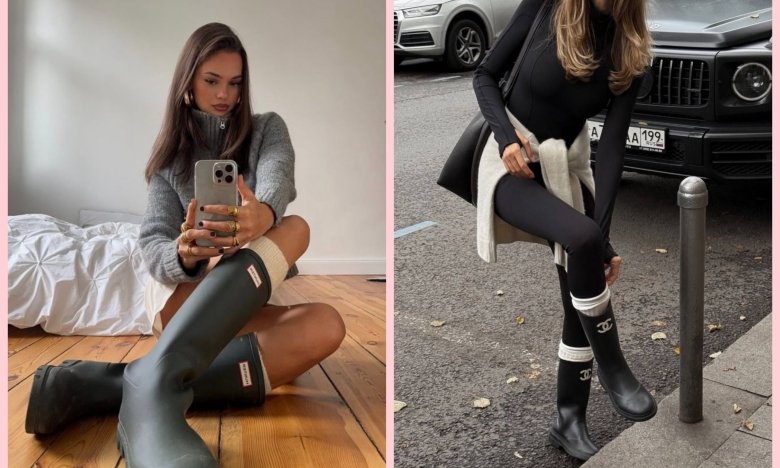 Резиновые сапоги, фото