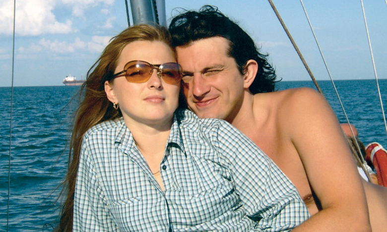 Кузьма Скрябін з дружиною, фото