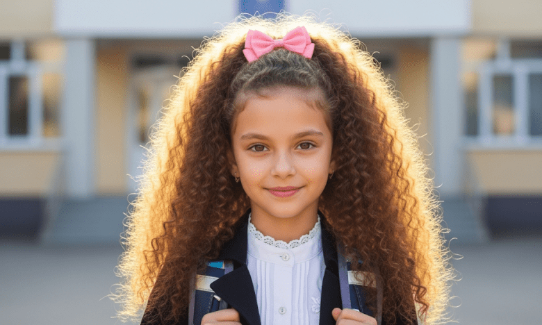 Как накрутить ребенку волосы, когда нет света