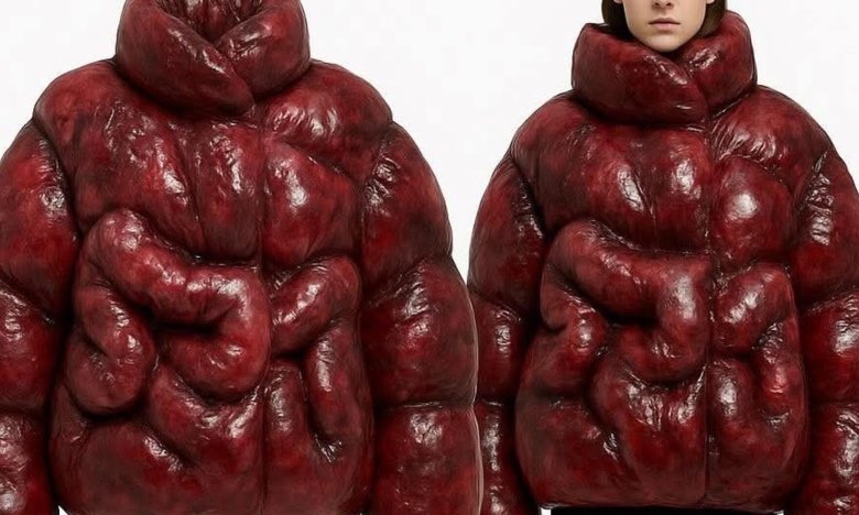 Balenciaga презентовала пуховик в виде кишечника – что известно