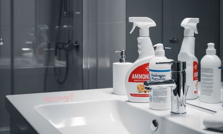 Підручні засоби для миття ванної