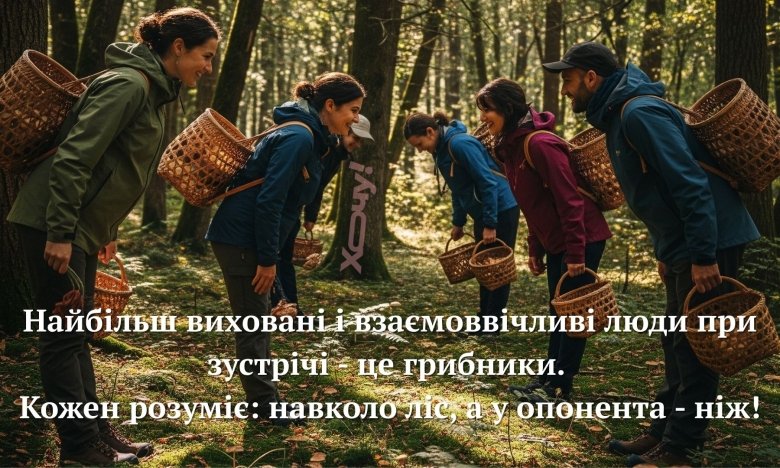 Шутки и анекдоты о сборе грибов