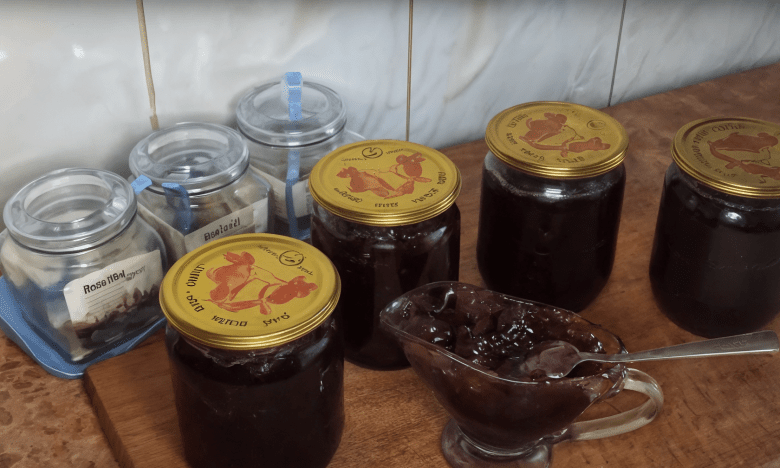 как закрыть сливовый джем