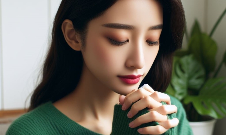 Жінка молиться, фото