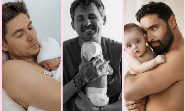 Звездные папы Украины 2024-2025, фото