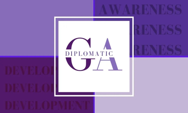 Лого проєкту "Академія дипломатії для дівчат 2.0", фото