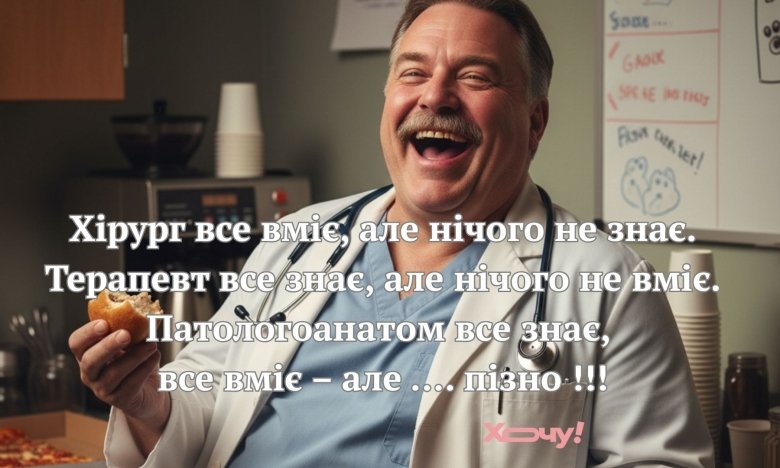 Веселий медичний гумор