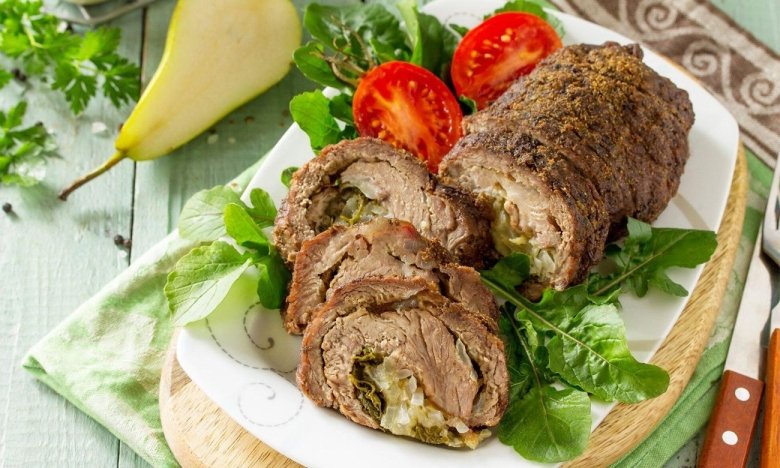 как приготовить мясной рулет