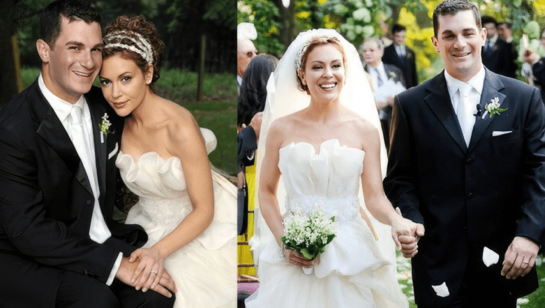 Алісса Мілано і її чоловік, фото