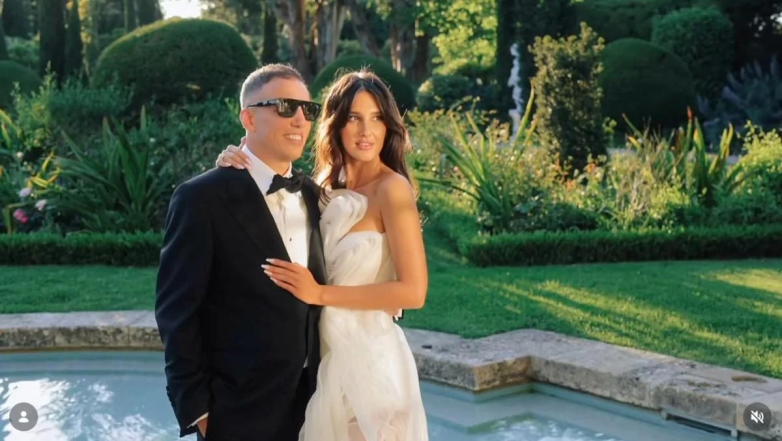 Весілля української моделі в Каннах з Галкіним і Рікі Мартіном