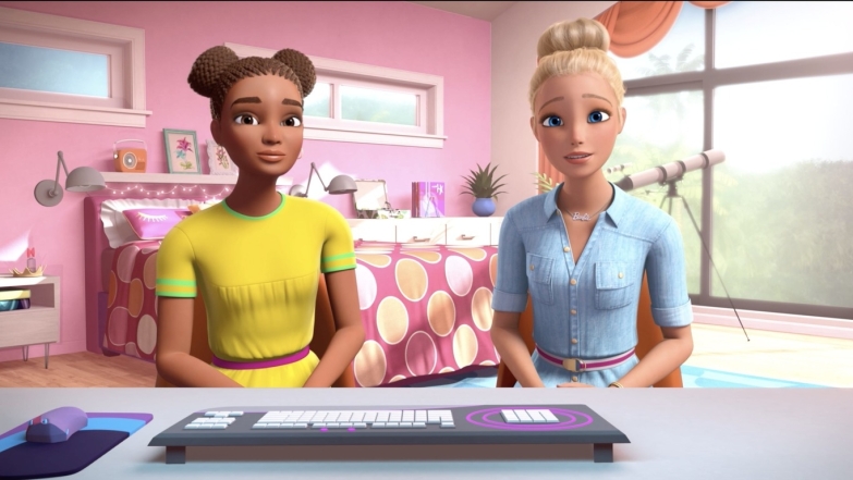 Барби и ее подруга Никки говорят о расизме