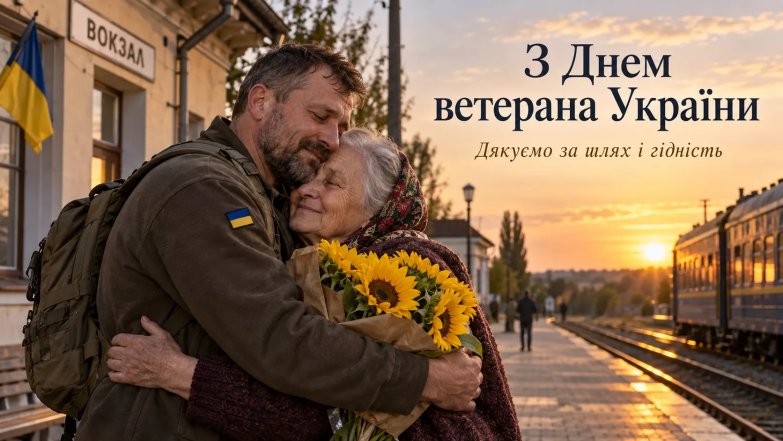 поздравляю с днем ветерана Украины