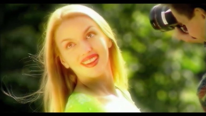 Юная Оля Полякова, фото