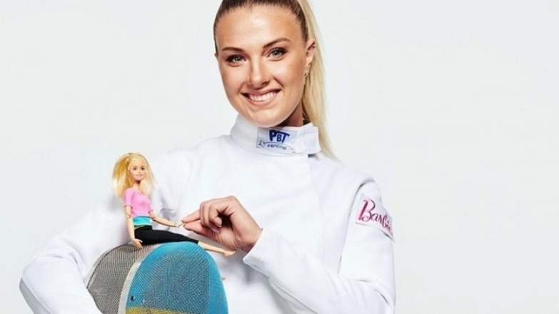 Украинская фехтовальщица и олимпийская чемпионка стала прототипом куклы барби (ФОТО) - фото №2