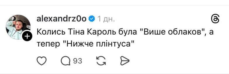 Як українці відреагували на свіжу прем'єру Тіни Кароль