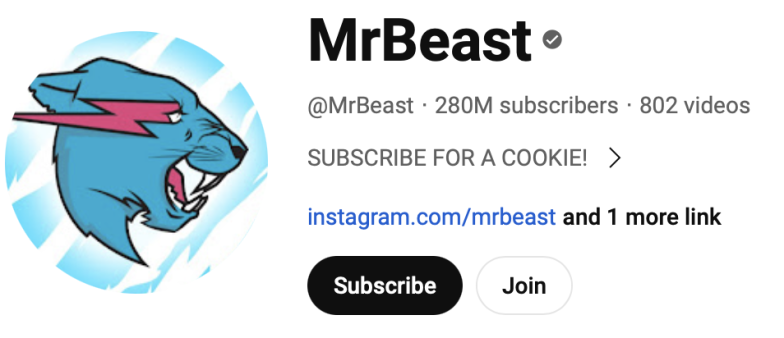 MrBeast – самый популярный блоггер на YouTube