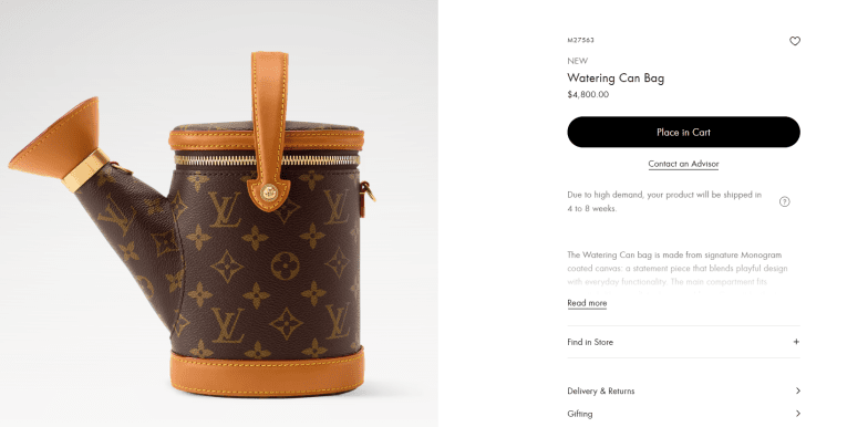 Watering Can Bag - фото