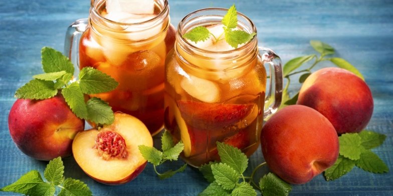 как приготовить персиковый напиток