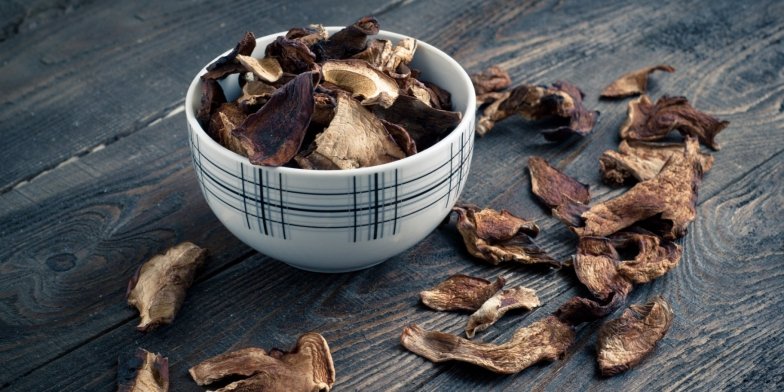 як готувати сушені гриби