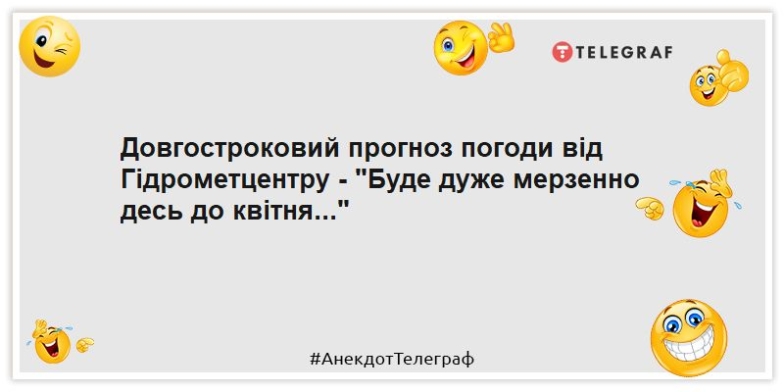 Приколы и шутки о синоптиках на украинском