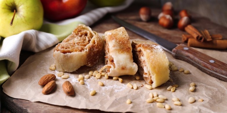 Як приготувати лінивий штрудель із лаваша - рецепт