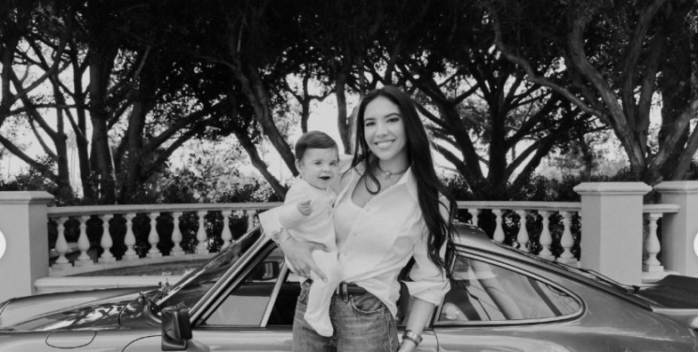 Нур Альфалла и сын Аль Пачино, фото