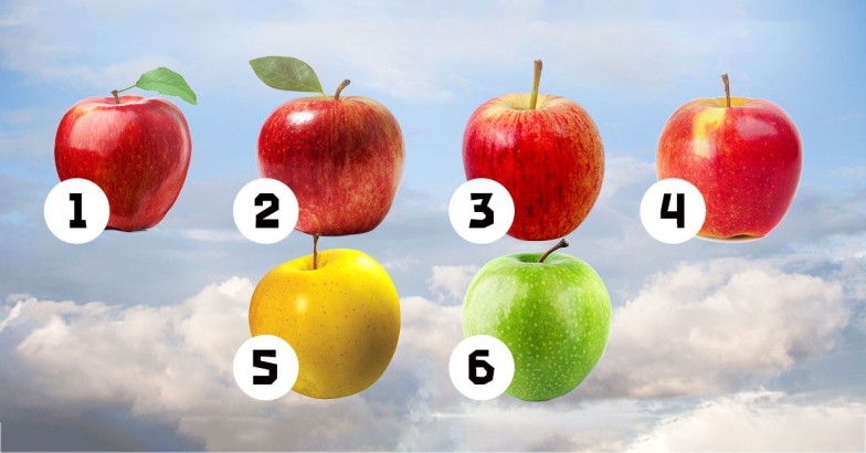 Вибери яблуко і дізнайся, які риси характеру властиві тобі. Тест - фото №1