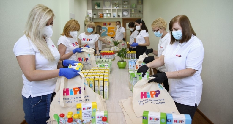 HiPP Украина запускает социальный проект помощи одиноким мамам с малышами
