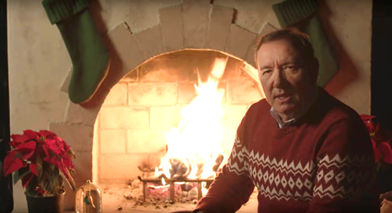 Рождественское видео от Кевина Спейси 2019: актер из Карточный домик в образе Фрэнка Андервуда