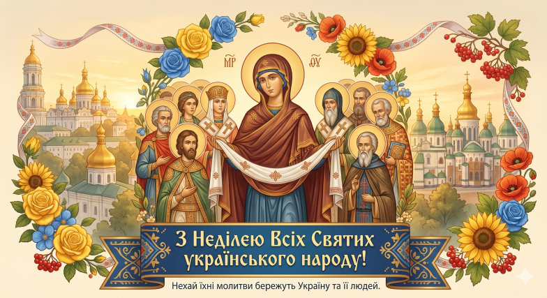 Картинки с Воскресением Всех Святых украинского народа, фото