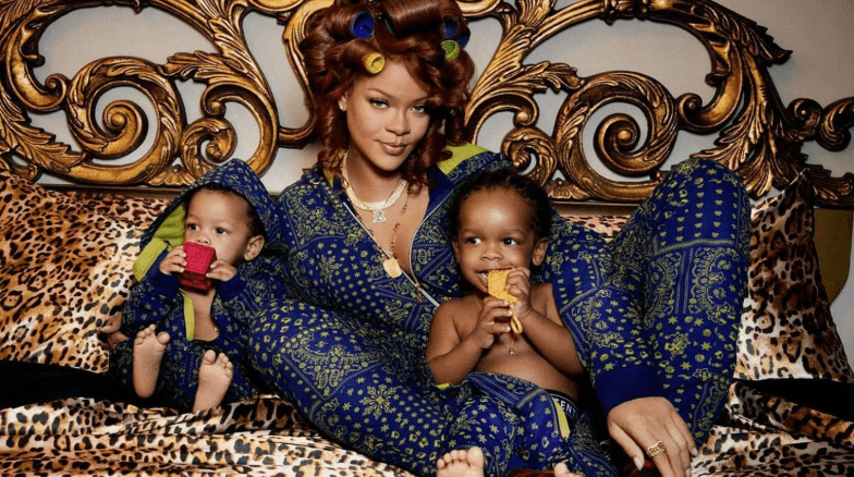 Ріанна і її діти, фото