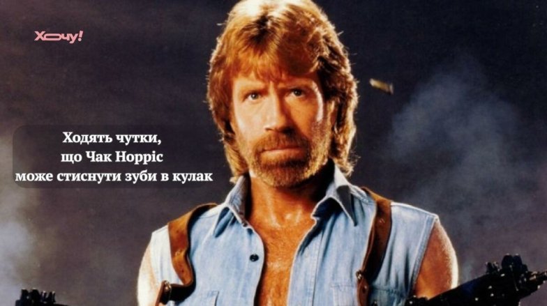 Чак Норріс настільки крутий приколи