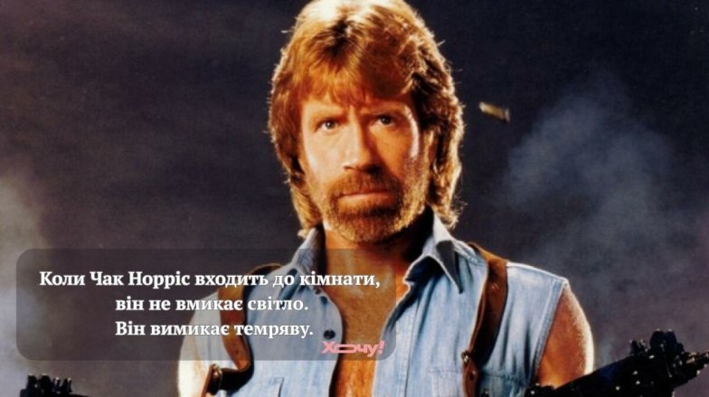 Чак Норріс настільки крутий приколи