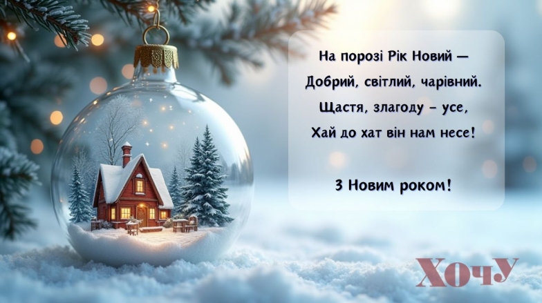 Вірші про Новий рік для дітей та привітання з Новим роком 2025