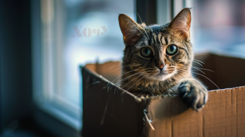 6 причин, через які коти так люблять коробки: секрет розкрито! - фото №1