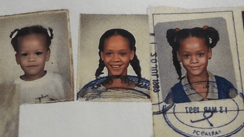 Ріанна в дитинстві, фото