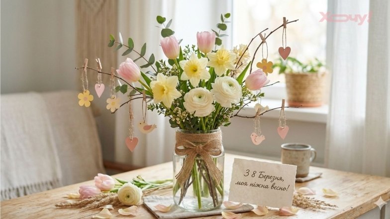 Добірка щирих вітань з 8 Березня для коханої