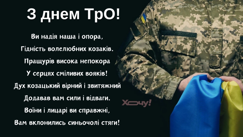 Вітаємо тероборонців зі святом