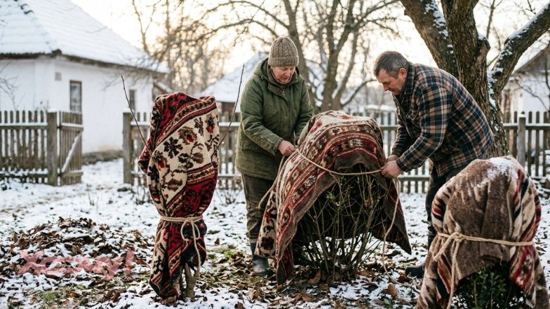 Как использовать старое покрывало дома и на даче