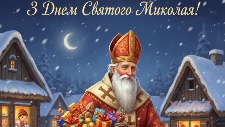 С Днем Святого Николая: поздравление с николайчиком для родных, близких, друзей и коллег