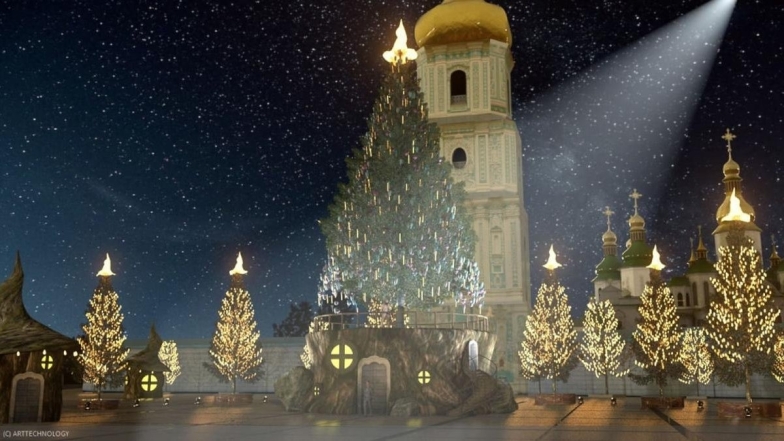 Елка в шляпе: смотрите, как украсили главную елку Украины и почему она стала объектом шуток (ФОТО) - фото №7