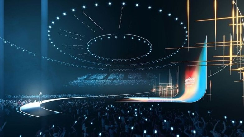 Дизайн сцени Євробачення-2026 у Відні, фото