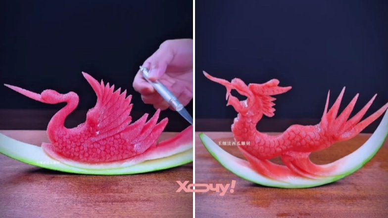 Как из фруктов и овощей сделать скульптуры